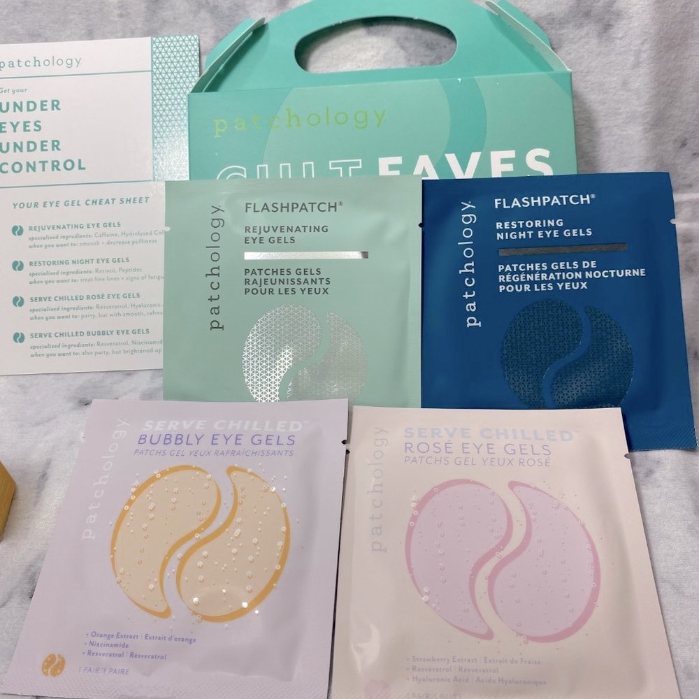 Patchology Eye Collection Set-4 Pairs Eye Gels & Roll-On Eye Serum-5pc-BOXED-NEW - Picture 4 of 12